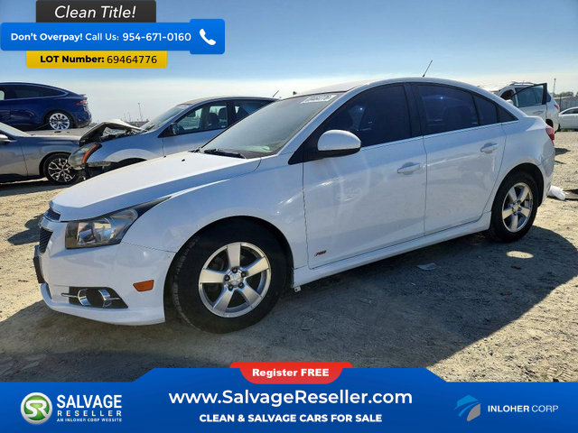 Used 2012 Chevrolet Cruze LT w/ RS Package FWD image 1