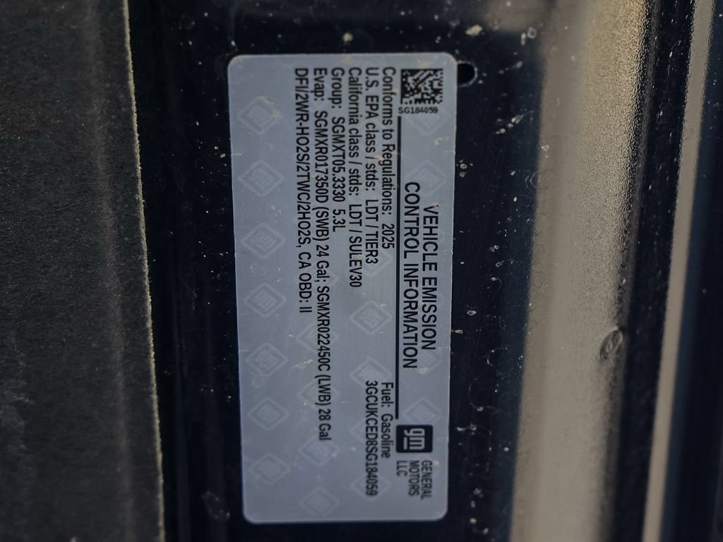 Used 2025 Chevrolet Silverado 1500 Custom Trail Boss AWD/4WD image 29