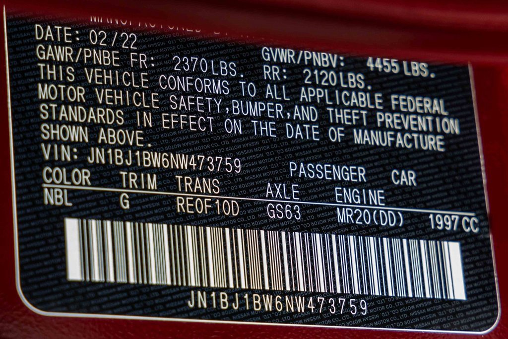 Certified 2022 Nissan Rogue Sport SV image 30