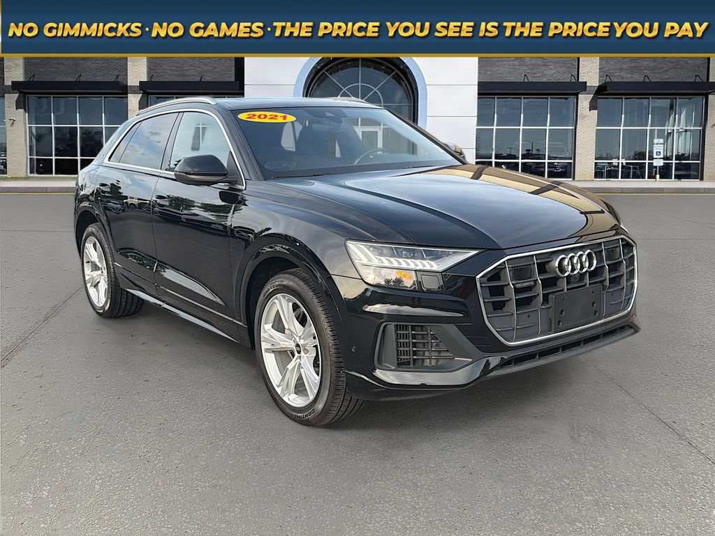 Used 2021 Audi Q8 Premium Plus w/ Premium Plus Package AWD/4WD video 1
