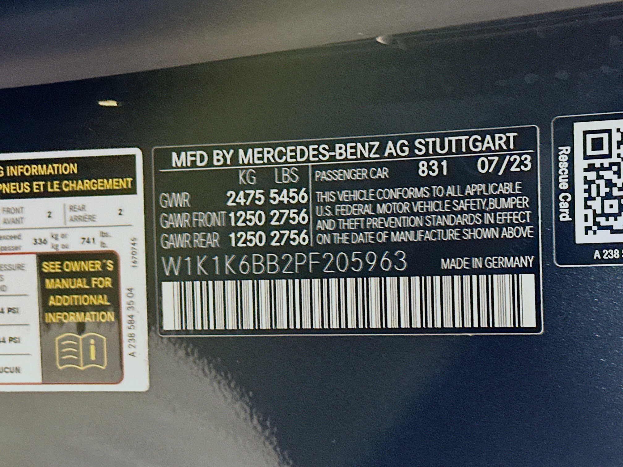 Certified 2023 Mercedes-Benz E 53 AMG 4MATIC Cabriolet image 32