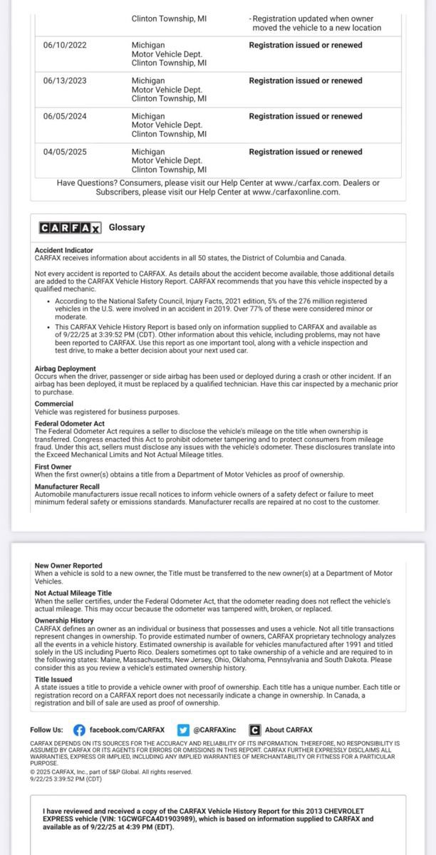 Used 2013 Chevrolet Express 2500 image 60