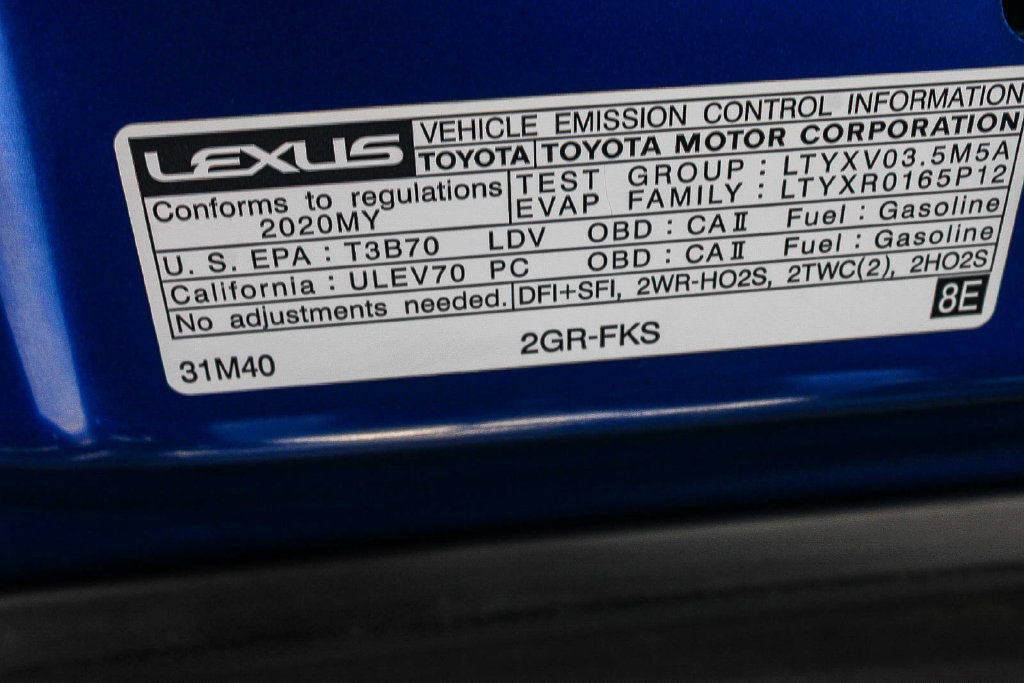 Used 2020 Lexus IS 350 F Sport w/ F Sport Package RWD image 28