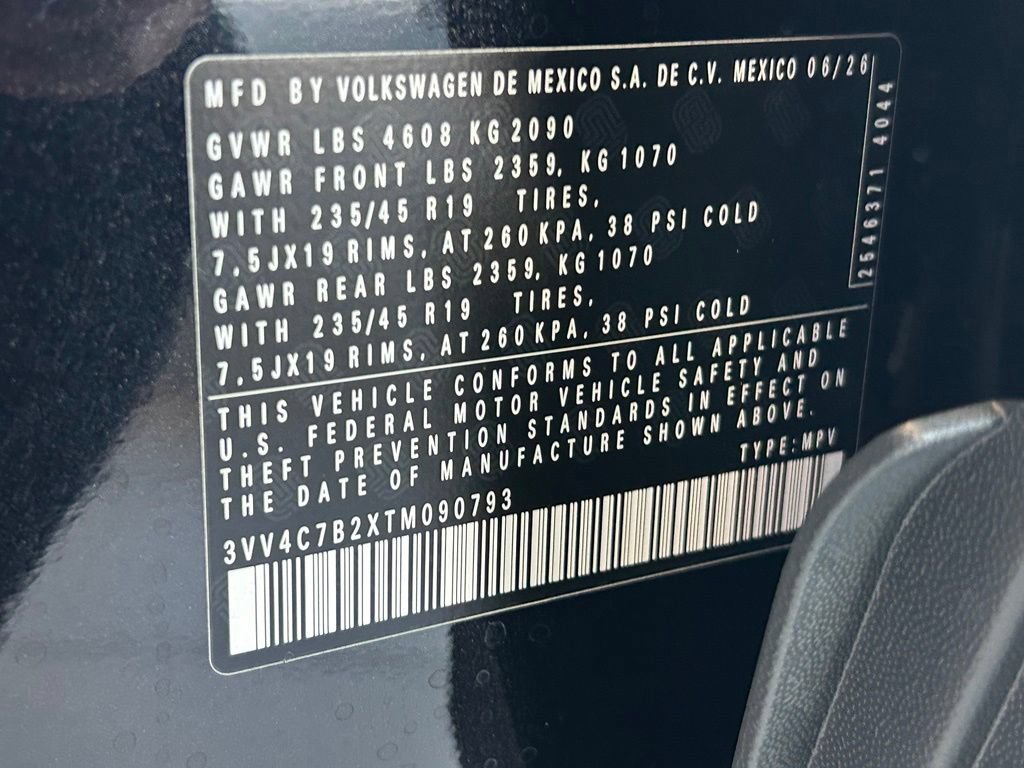 New 2026 Volkswagen Taos SEL AWD/4WD image 41