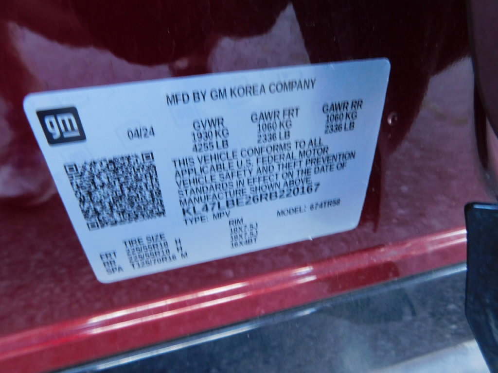 Used 2024 Buick Envista Sport Touring w/ Convenience I Package FWD image 8
