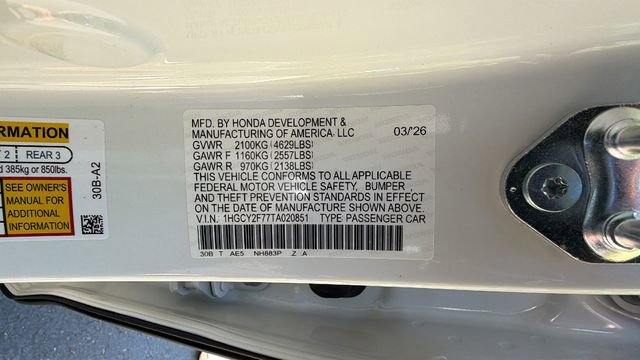 New 2026 Honda Accord Sport image 33