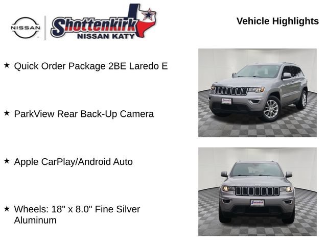Used 2021 Jeep Grand Cherokee Laredo RWD image 6
