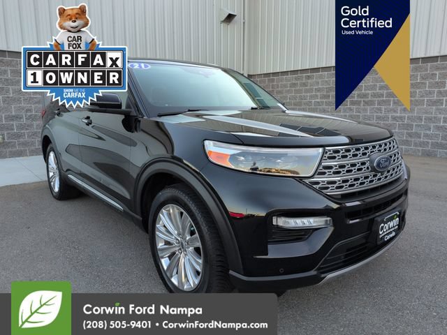 Certified 2021 Ford Explorer Limited w/ Hybrid Equipment Group 310A AWD/4WD image 1