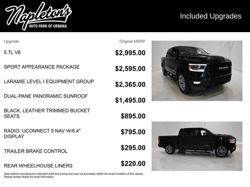 Used 2022 RAM 1500 Laramie w/ Sport Appearance Package image 27