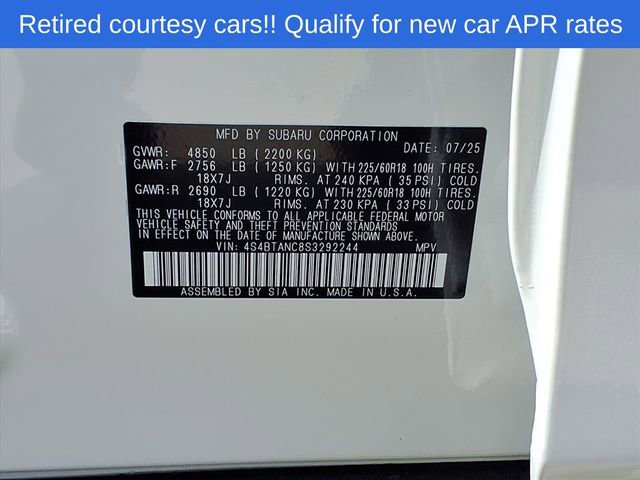 Certified 2025 Subaru Outback Limited image 10