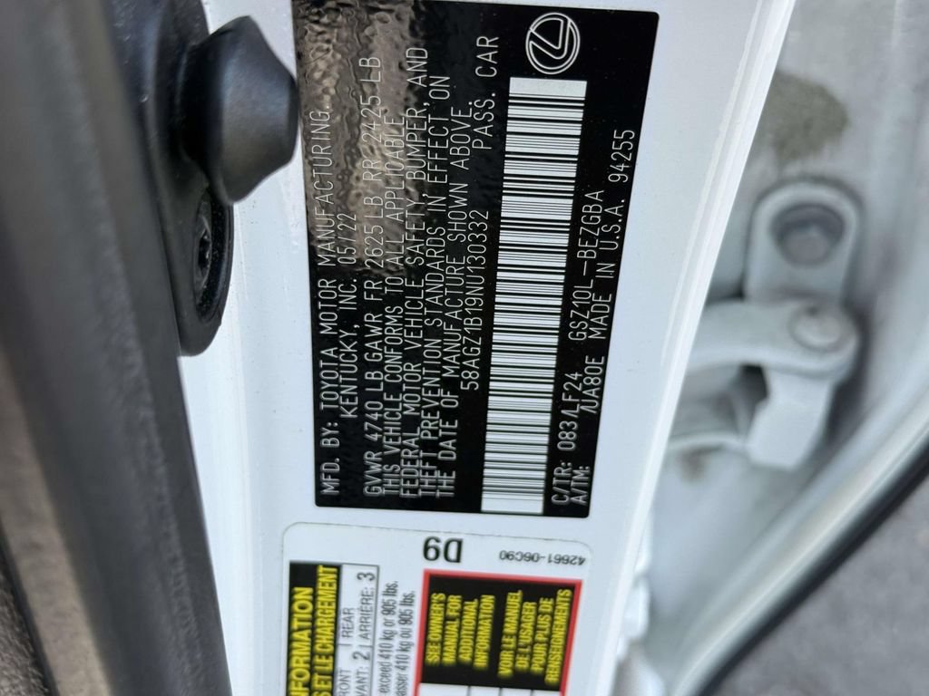 Used 2022 Lexus ES 350 F Sport FWD image 31