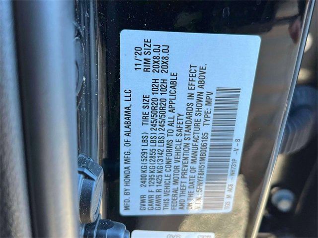 Used 2021 Honda Passport EX-L image 22