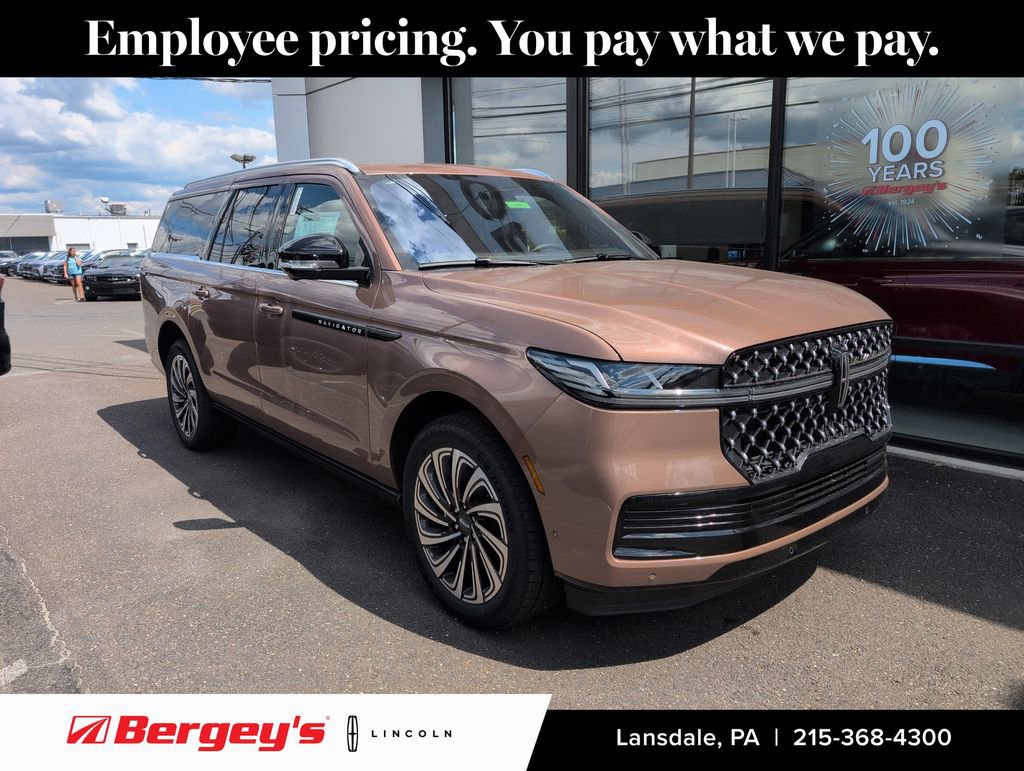 New 2025 Lincoln Navigator L Black Label