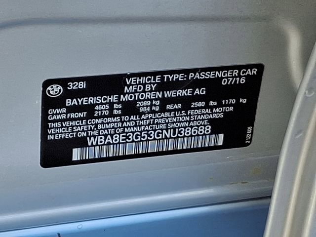 Used 2016 BMW 328i xDrive Sedan image 28