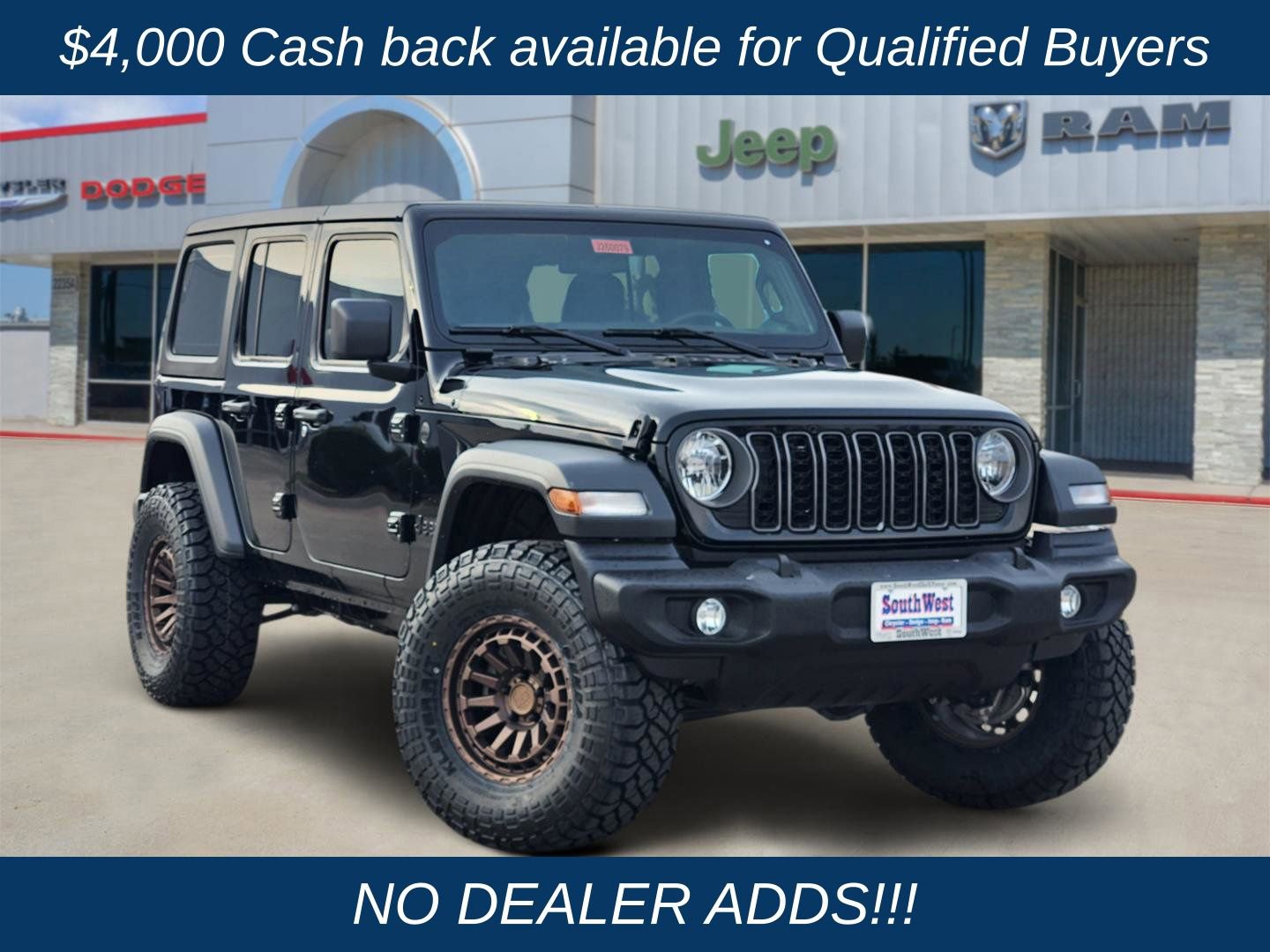 New 2026 Jeep Wrangler Sport image 1