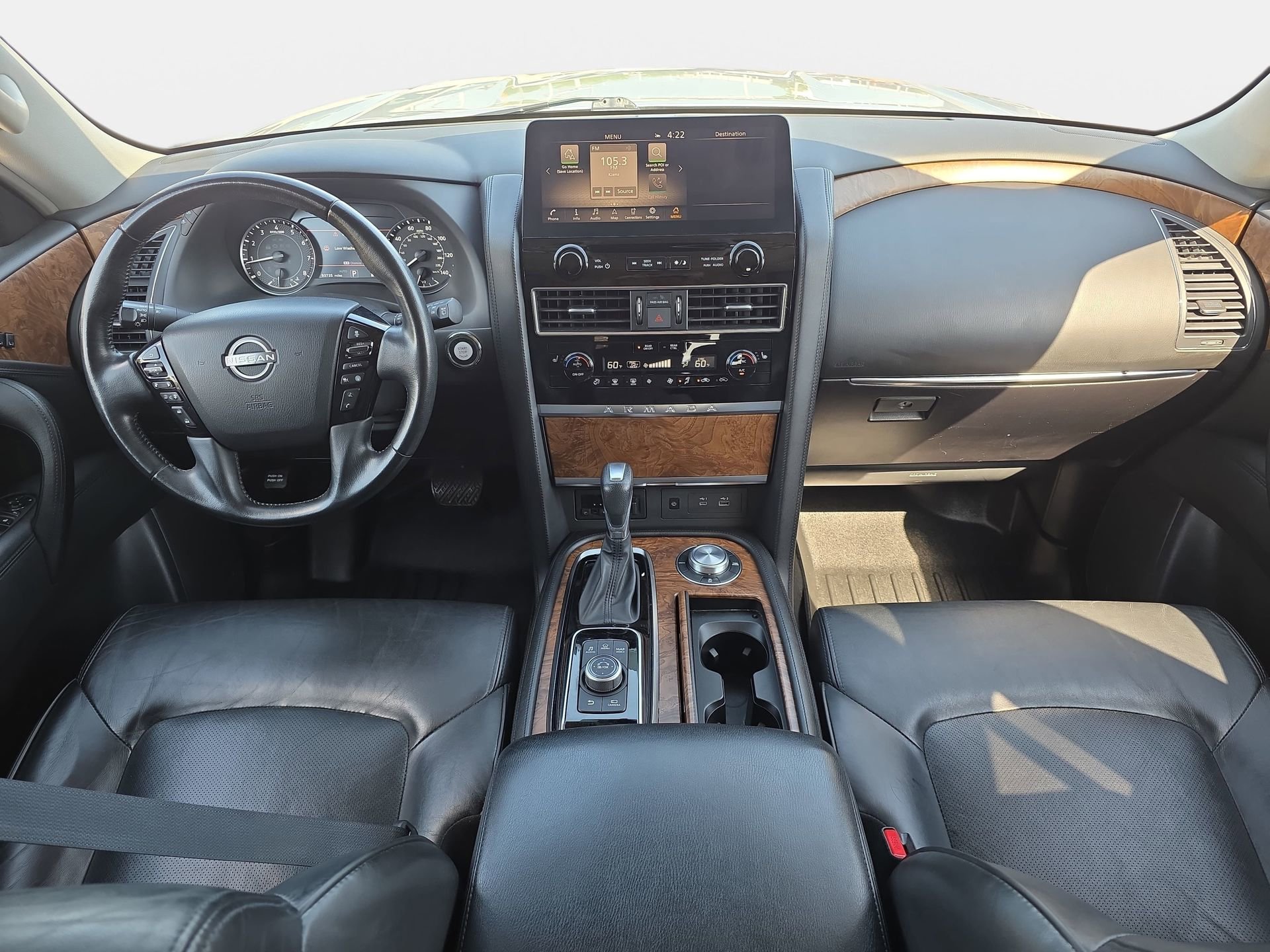 Used 2021 Nissan Armada SL w/ Captain's Chairs Package AWD/4WD image 9