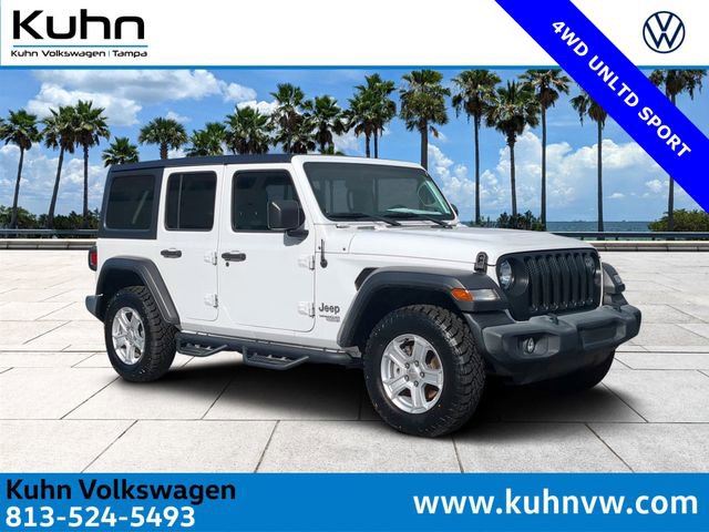 Used 2021 Jeep Wrangler Unlimited Sport image 1
