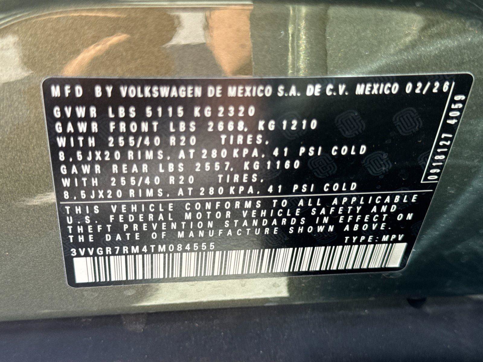 New 2026 Volkswagen Tiguan SE R-Line AWD/4WD image 27