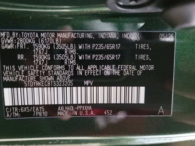 Used 2026 Toyota Sienna XLE FWD image 29