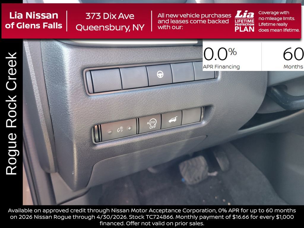 New 2026 Nissan Rogue SV w/ Rock Creek Premium Package image 15