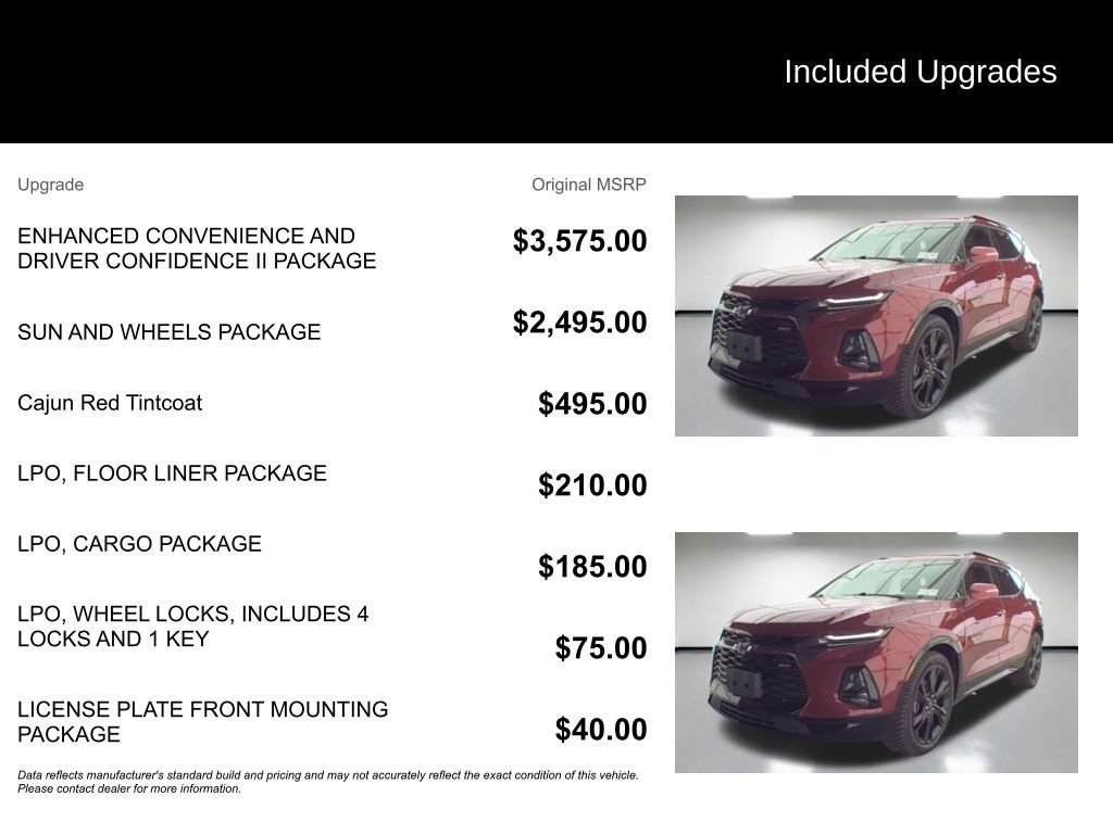 Used 2019 Chevrolet Blazer RS AWD/4WD image 3