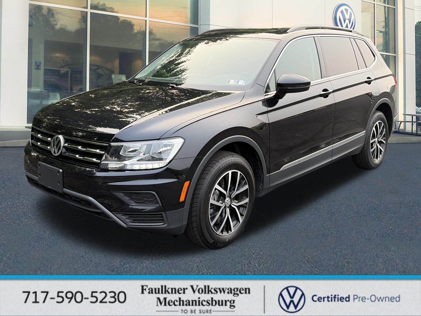 Used 2021 Volkswagen Tiguan SE w/ Panoramic Sunroof Package AWD/4WD image 1