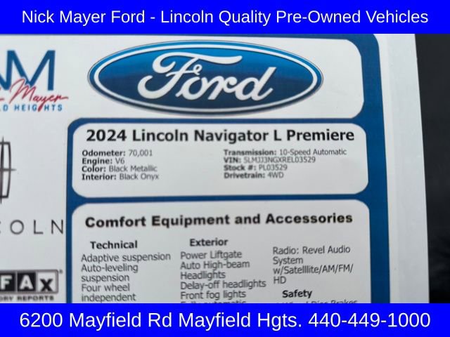 Used 2024 Lincoln Navigator L 4WD image 28