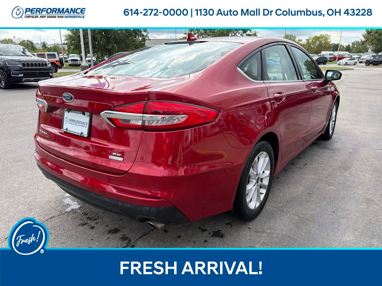 Used 2020 Ford Fusion SE FWD image 8