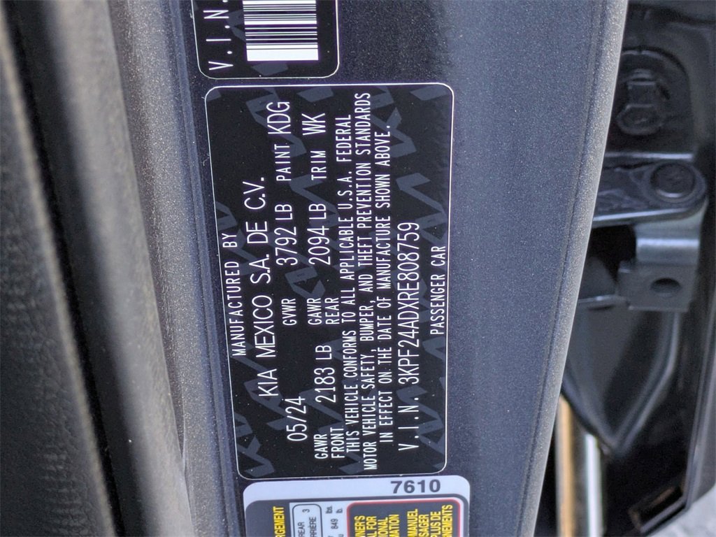 Used 2024 Kia Forte LXS image 37