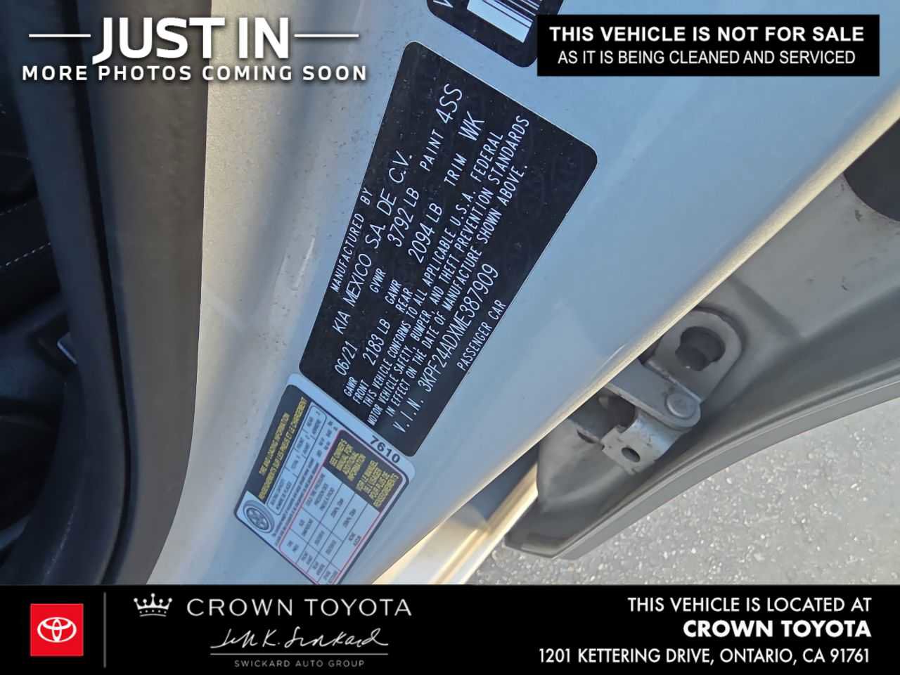 Used 2021 Kia Forte LXS image 3