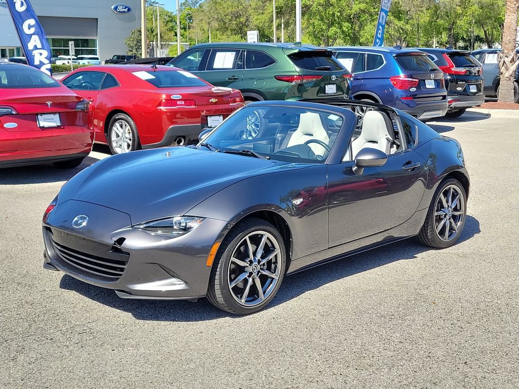 Used 2021 MAZDA MX-5 Miata RF Grand Touring RWD image 1