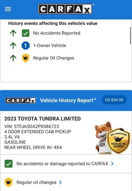 Used 2023 Toyota Tundra Limited image 6