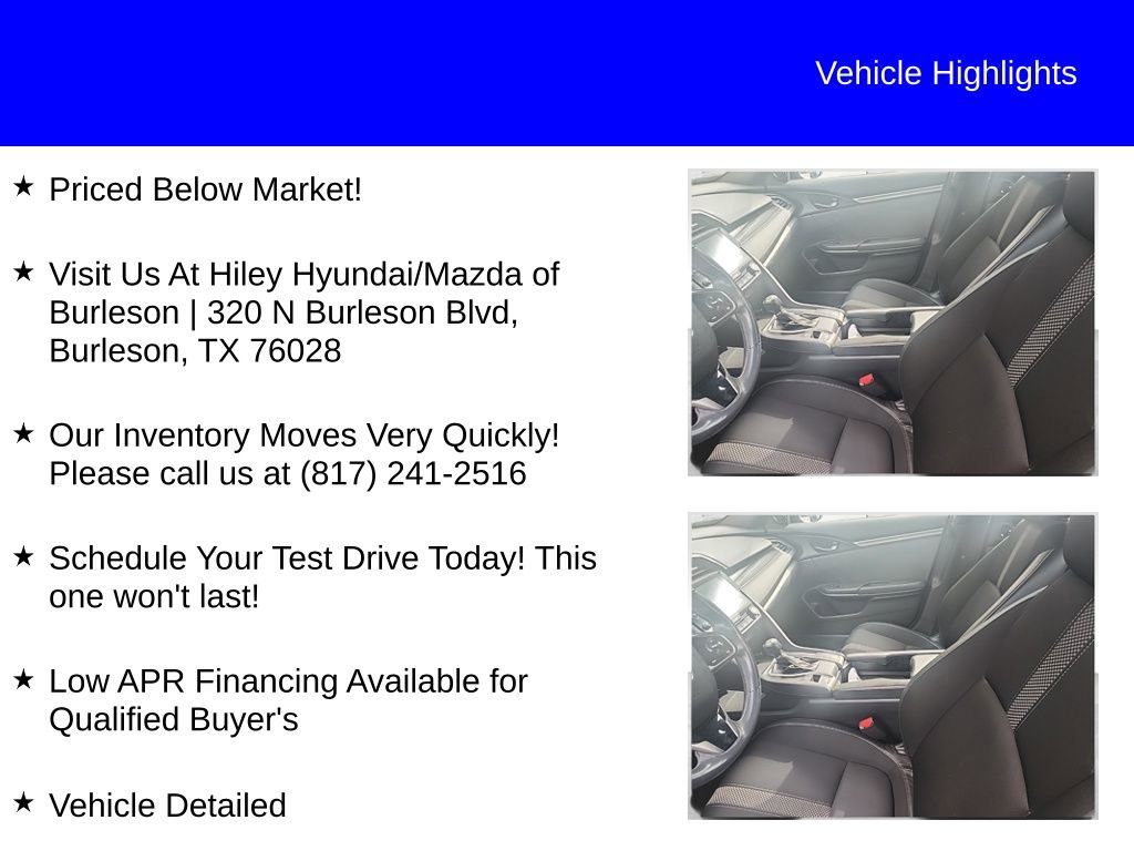 Used 2021 Honda Civic Sport image 11