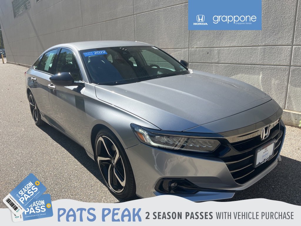 Certified 2022 Honda Accord Sport Special Edition