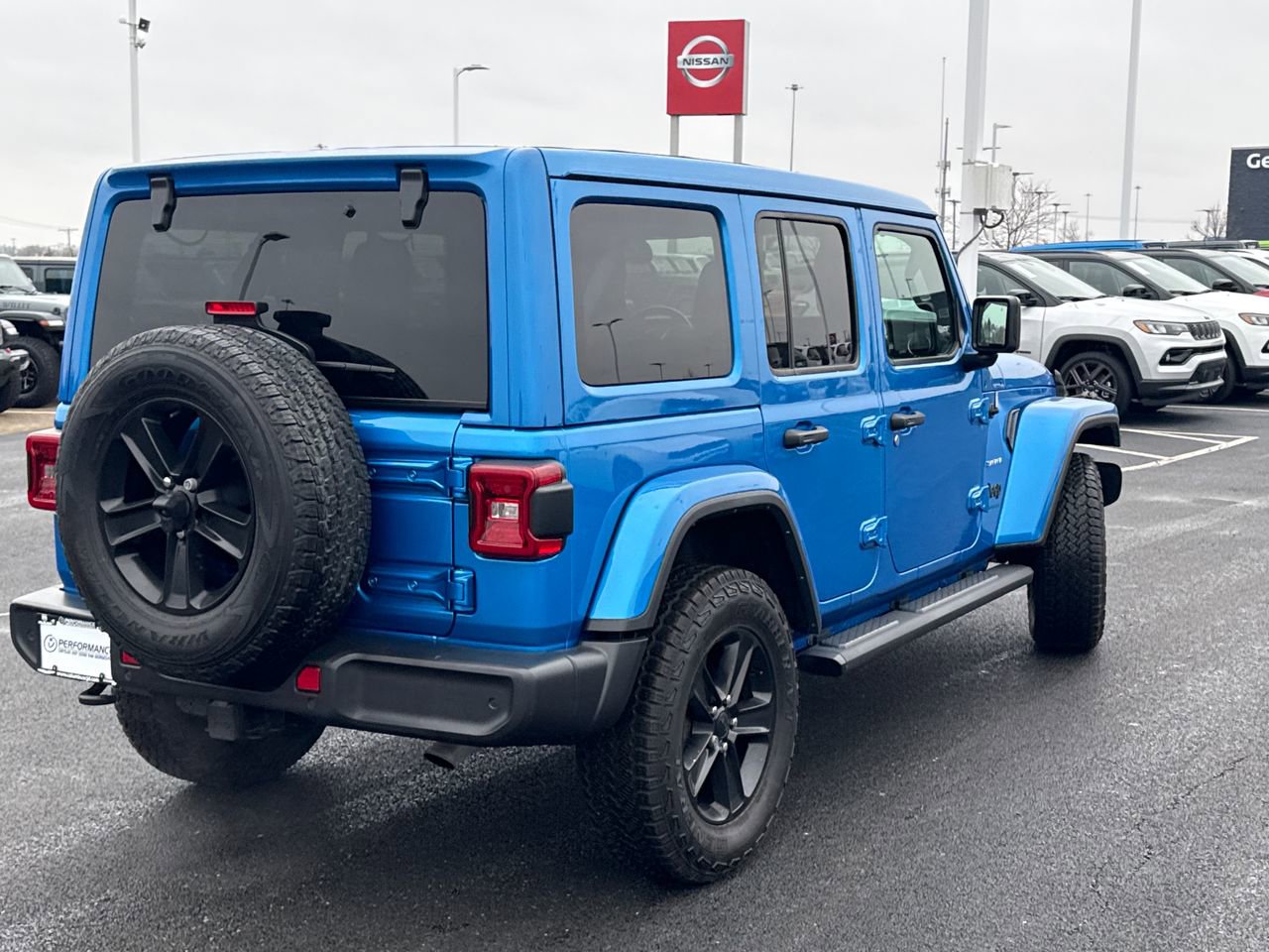 Used 2023 Jeep Wrangler Sahara w/ LED Lighting Group image 3