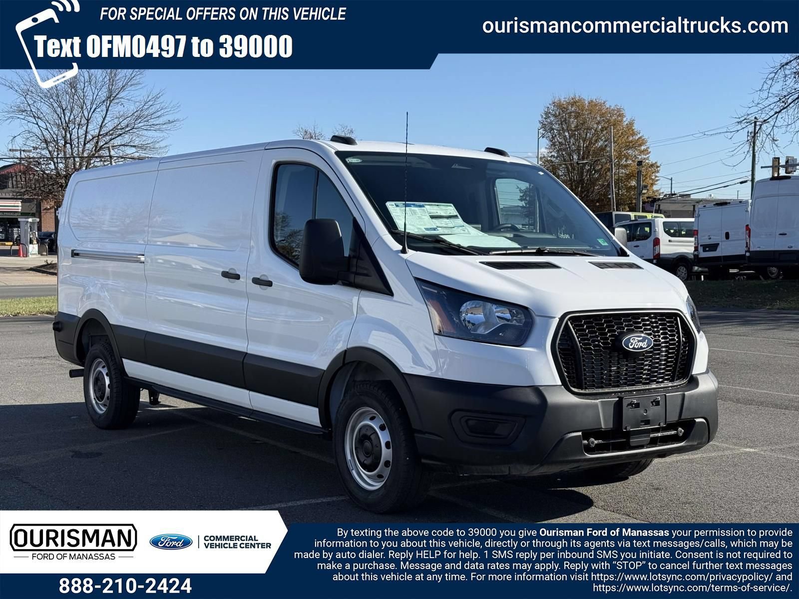 New 2026 Ford Transit 250 Low Roof w/ Load Area Protection Package RWD image 1