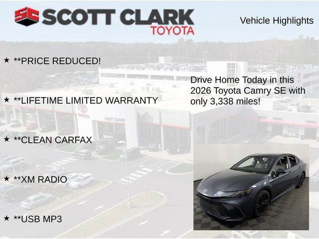 Used 2026 Toyota Camry SE FWD image 12
