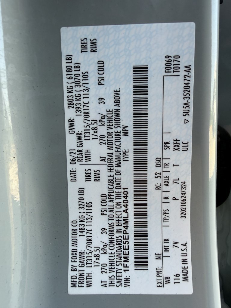 Used 2021 Ford Bronco First Edition AWD/4WD image 27