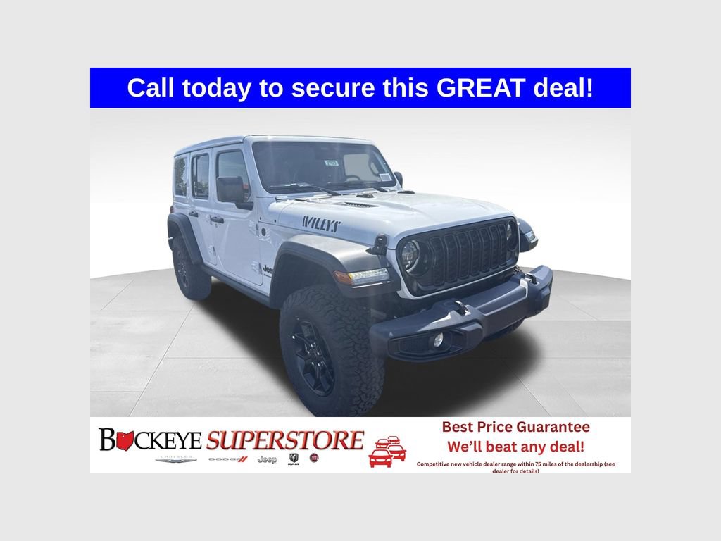 New 2027 Jeep Wrangler Unlimited Sport AWD/4WD 360° Tour
