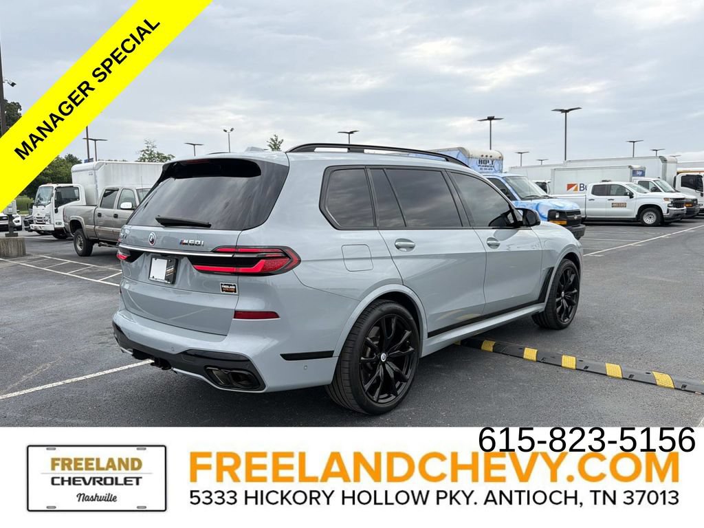 Used 2023 BMW X7 M60i w/ Executive Package AWD/4WD image 3