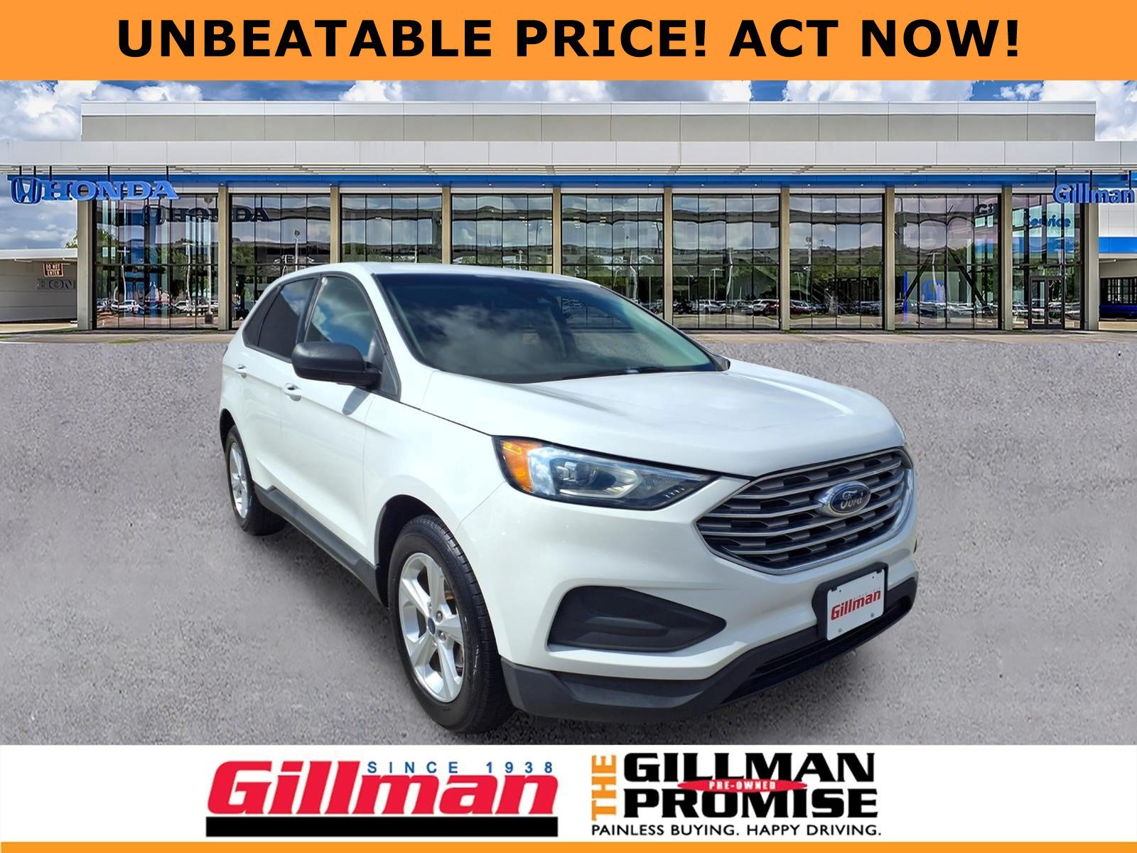 Used 2019 Ford Edge SE w/ SE Fleet Driver's Package FWD image 1
