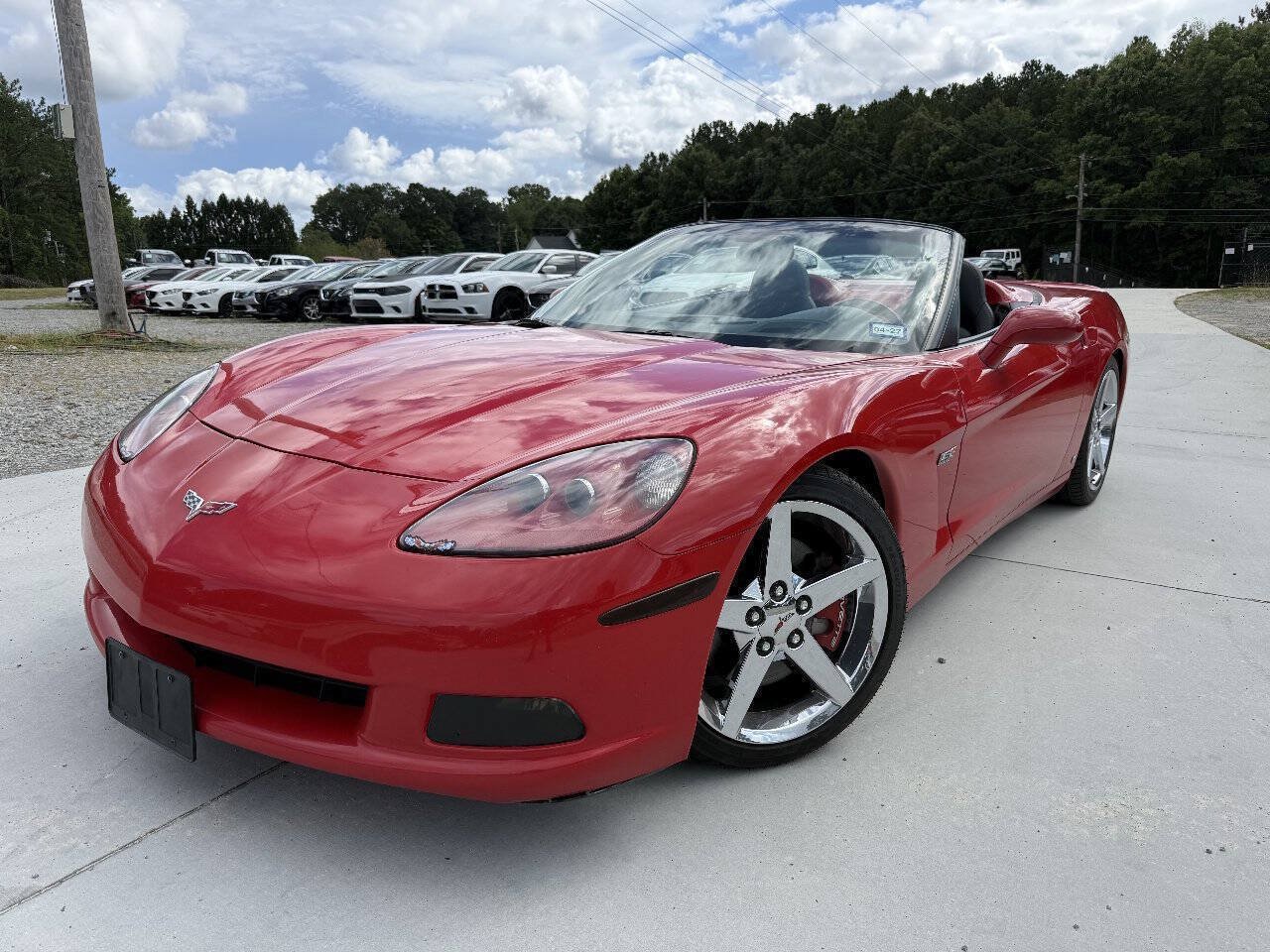 Used 2008 Chevrolet Corvette Convertible w/ Preferred Equipment Group RWD image 3