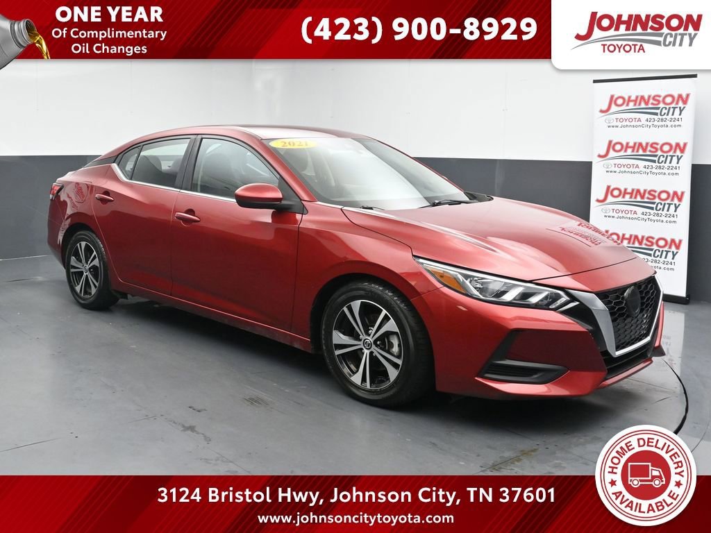 Used 2021 Nissan Sentra SV FWD image 1