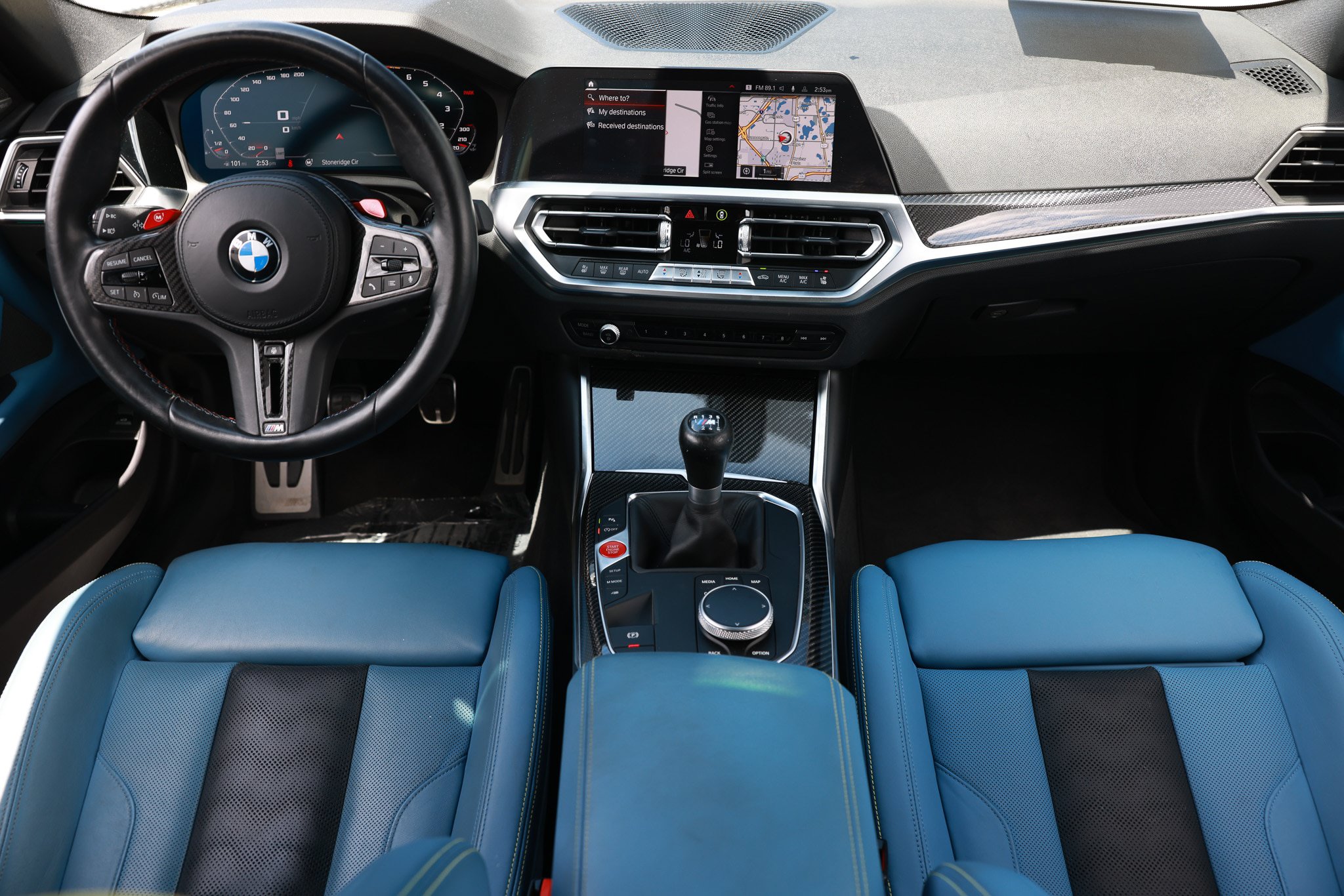 Used 2021 BMW M4 Coupe w/ Executive Package RWD image 2