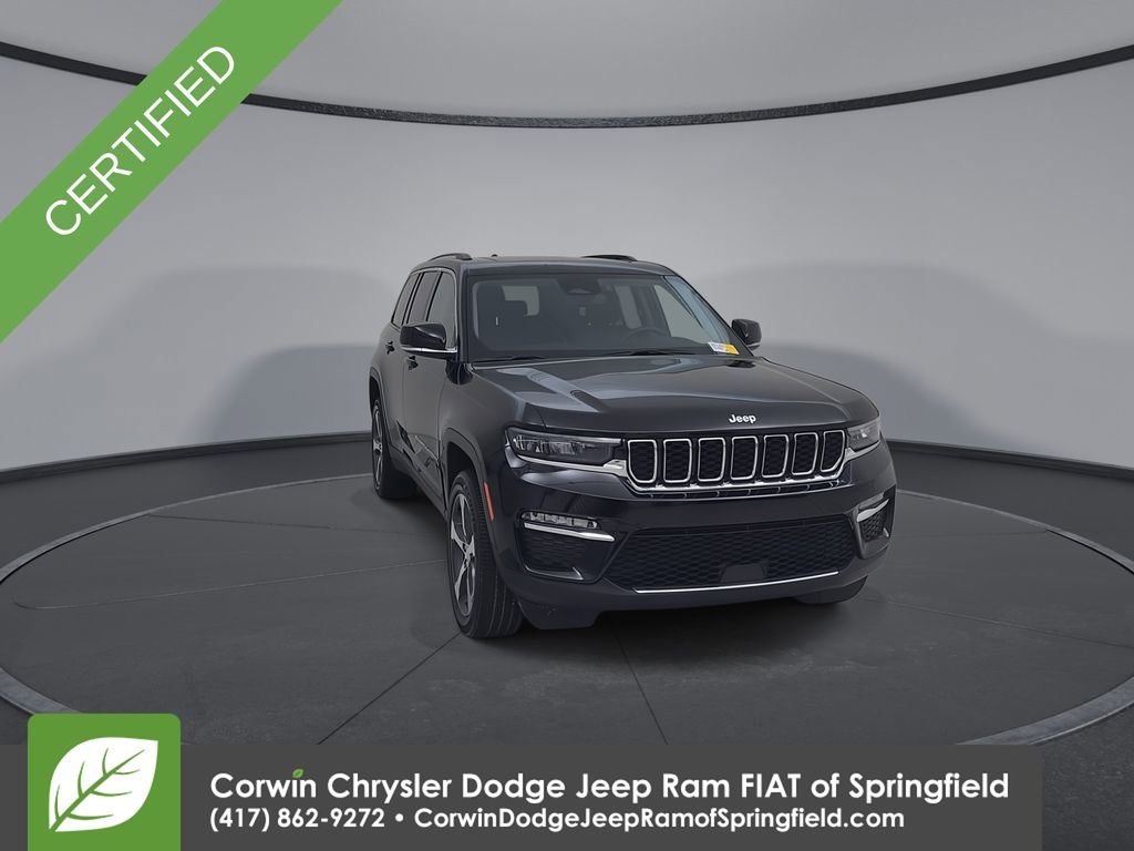 Certified 2023 Jeep Grand Cherokee Limited AWD/4WD image 4