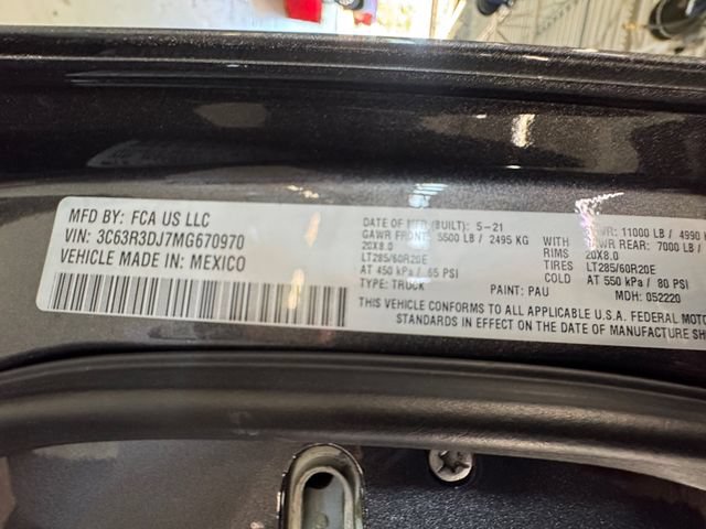 Used 2021 RAM 3500 Big Horn w/ Level B Equipment Group AWD/4WD image 30