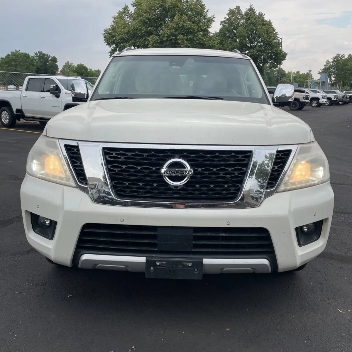 Used 2017 Nissan Armada Platinum w/ Captain Seat Package AWD/4WD image 14