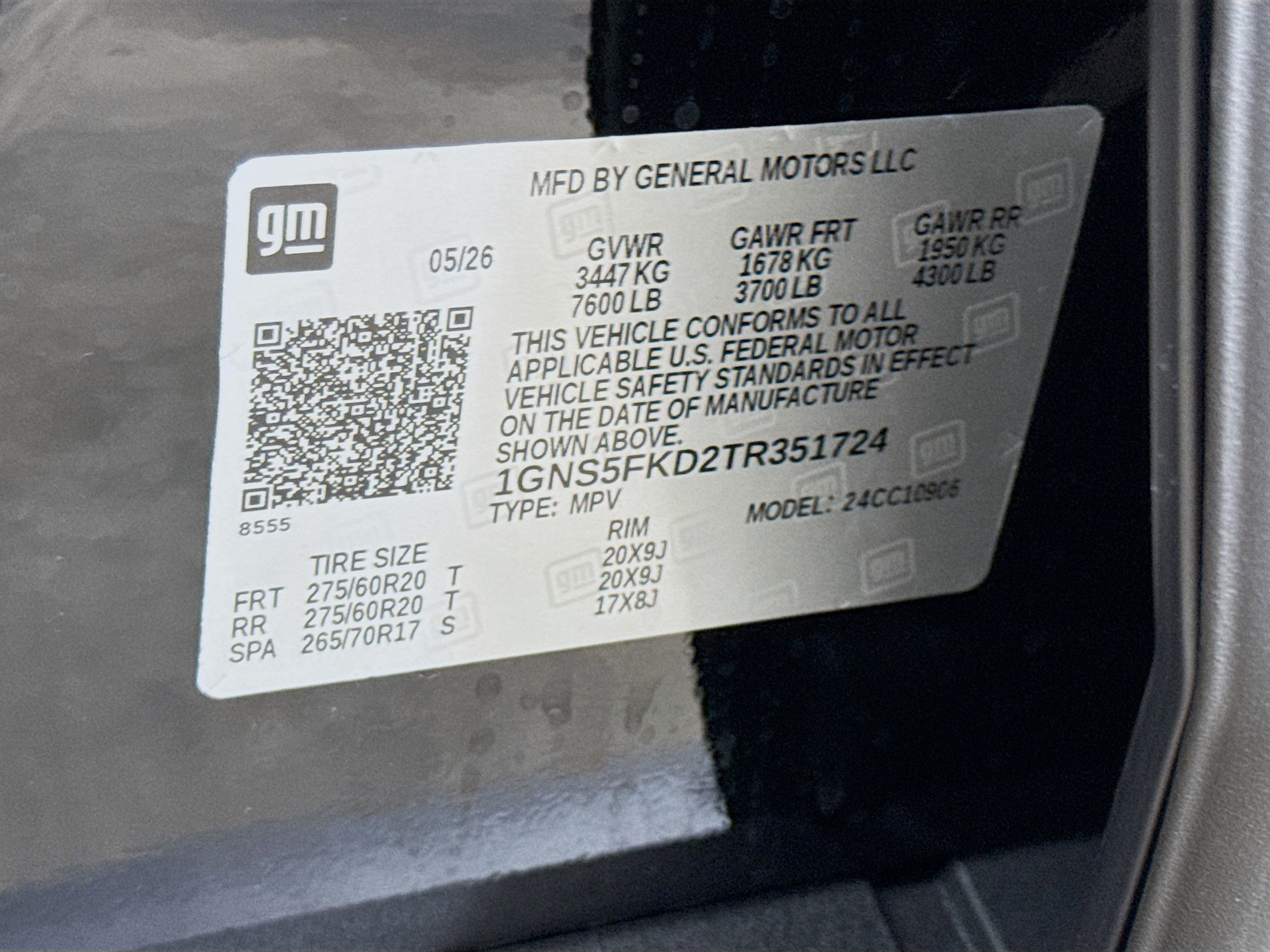 New 2026 Chevrolet Suburban Premier RWD image 36
