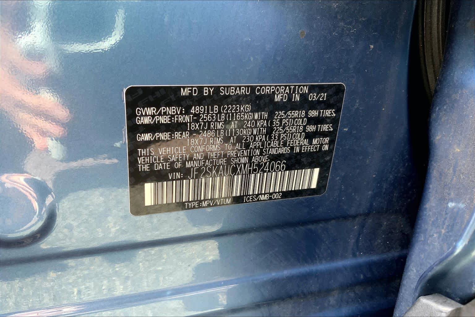 Used 2021 Subaru Forester Limited AWD/4WD image 37