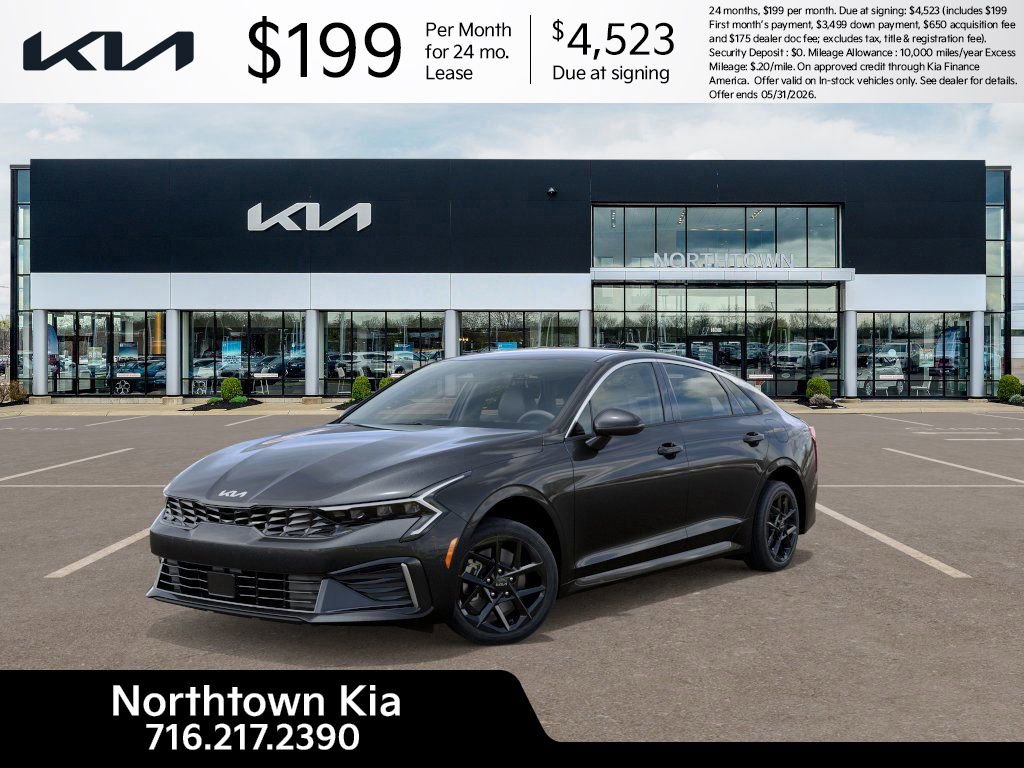 New 2026 Kia K5 LXS FWD video 1